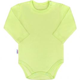 New Baby Pastel Zöld hosszú ujjú baba body