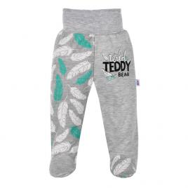 New Baby Wild Teddy Baba lábfejes nadrág 