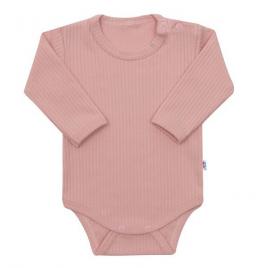 New Baby Practical rózsaszín Hosszú ujjú baba body 