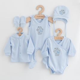 5 részes baba együttes újszülötteknek New Baby Classic kék