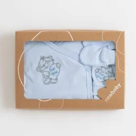 5 részes baba együttes újszülötteknek New Baby Classic kék