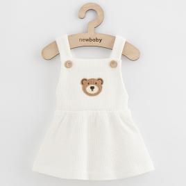 Baba kantáros szoknya New Baby Luxury clothing Laura fehér