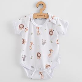 Baba rövid ujjú body New Baby For Babies safari