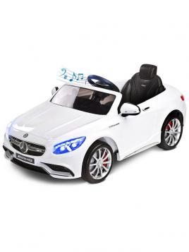 Elektromos autó Toyz Mercedes S63 AMG-Benz-2 motorral white
