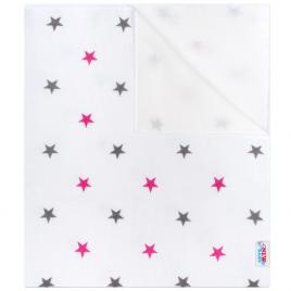New Baby csillagok rózsaszín Vízálló flanel alátét