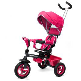 Gyerek tricikli Baby Mix 5az1-ben RIDER 360° rózsaszín