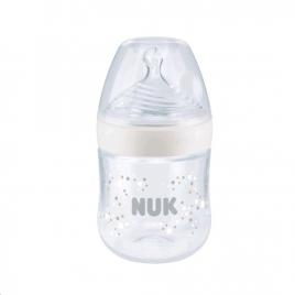 Baba cumisüveg Nuk Nature Sense hőmérséklet jelzővel 150 ml fehér
