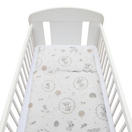 2 részes ágyneműhuzat New Baby 90/120 cm őz szürke