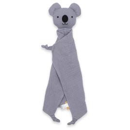 Muszlin szundikendő New Baby Koala szürke