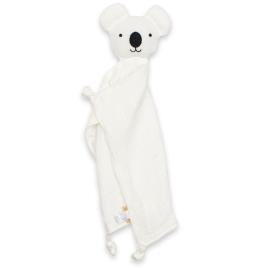 Muszlin szundikendő New Baby Koala fehér