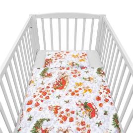 2 részes ágyneműhuzat New Baby Christmas 90/120 cm