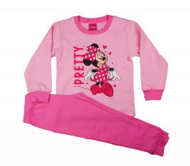 Kislány pamut pizsama Minnie egér mintával
