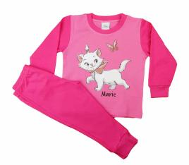 2 részes kislány pizsama Marie cica mintával