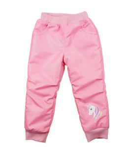 Lányka bélelt vízlepergetős nadrág Unikornis mintával