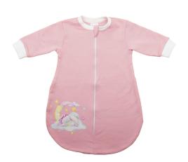 Belül bolyhos hosszú ujjú hálózsák 2,5 TOG  Elefánt mintával