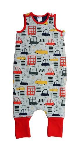 Ujjatlan tipegő hálózsák Autós mintával 2 TOG