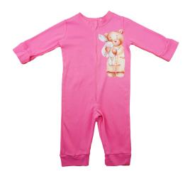 Overálos pizsama Maci mintával