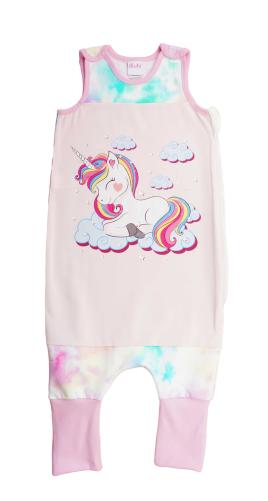 Ujjatlan tipegő hálózsák Unikornis mintával 1 TOG