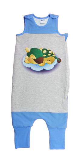 Ujjatlan tipegő hálózsák Dínó mintával 2 TOG