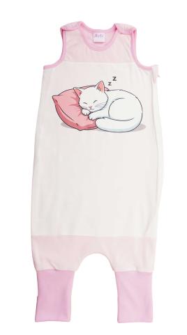 Ujjatlan tipegő hálózsák Cica mintával 2 TOG