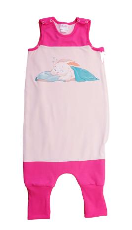 Ujjatlan tipegő hálózsák Nyuszi mintával 2 TOG