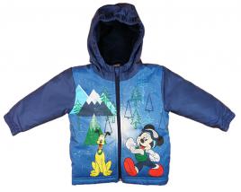 Disney Mickey Vízlepergetős sötét kapucnis téli kabát 