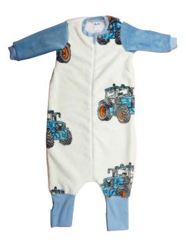 Mintás hosszú ujjú wellsoft tipegő hálózsák 3,5 TOG