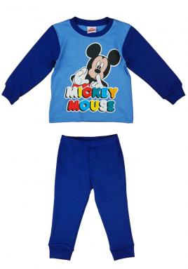 Kisfiú pamut pizsama Mickey egér mintával