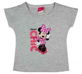 Ejtett vállú kislány póló Minnie egér mintával