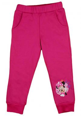 Belül bolyhos kislány szabadidőnadrág Minnie egér mintával