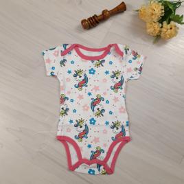 Egyszarvús Rövid Ujjú Baba Body