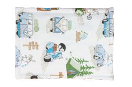 Mintás kispárna Camping mintával 38 x28 cm