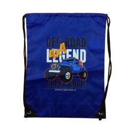 Zsinóros tornazsák Kisfiú Off Road mintával