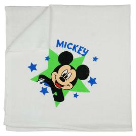 Textil tetra pelenka Mickey egér mintával 70x90cm