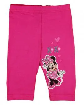 3/4-es kislány leggings Minnie egér mintával (80)