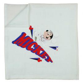 Baba textil tetra pelenka Mickey egér mintával 70x70cm